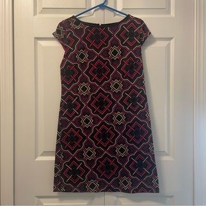 Women’s dress. Size small. Geometric pattern.